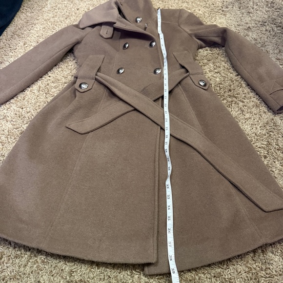 Tahari Mink Double Breasted Peacoat - Picture 9 of 16